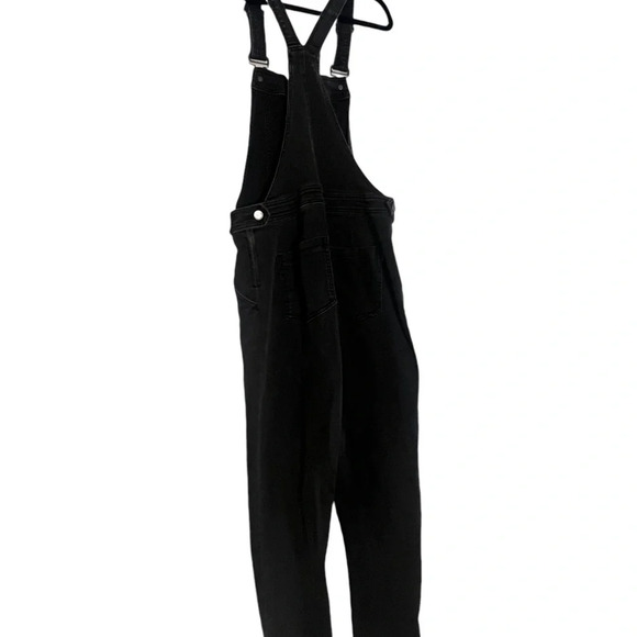 Women’s RVCA Black Long Overalls Size 26 - Picture 2 of 3